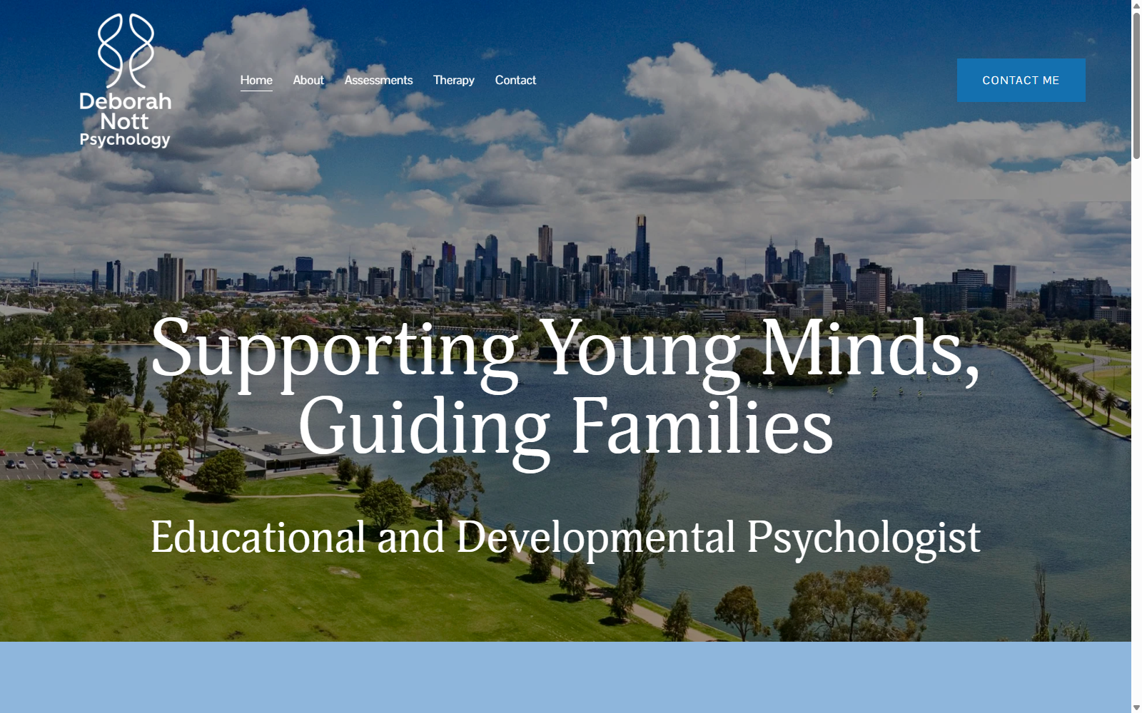 Deborah Nott Psychology website preview